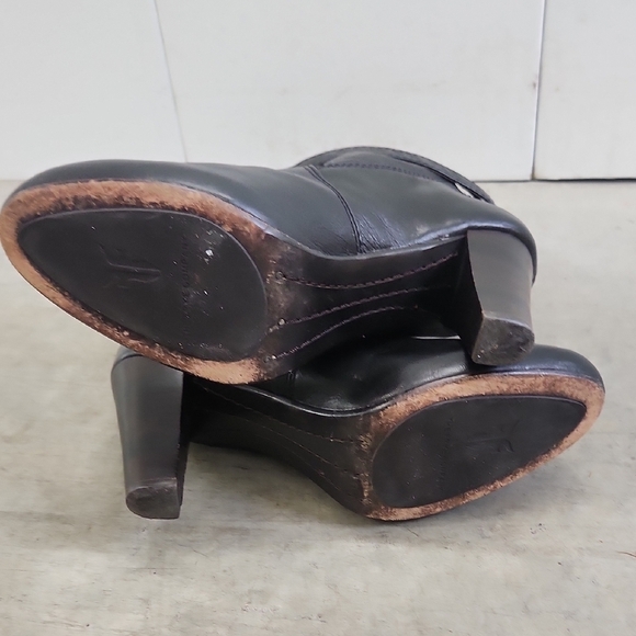 Frye Womens Leather Miranda Heeled Slouch Midcalf Boot Black Size 9 - Picture 9 of 12